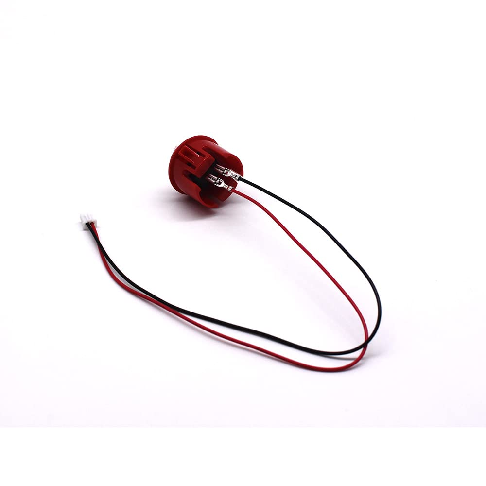 Arcity 20 Pcs Arcade Button Wires Harness Cable for Zero Delay USB Encoder PCB with 0.250" 6.3mm Terminals Compatible with Arcade LED Buttons New