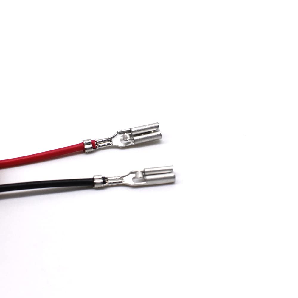 Arcity 20 Pcs Arcade Button Wires Harness Cable for Zero Delay USB Encoder PCB with 0.250" 6.3mm Terminals Compatible with Arcade LED Buttons New