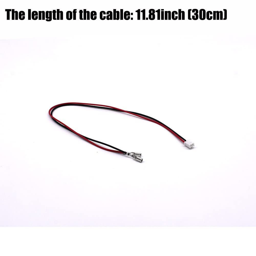 Arcity 20 Pcs Arcade Button Wires Harness Cable for Zero Delay USB Encoder PCB with 0.250" 6.3mm Terminals Compatible with Arcade LED Buttons New