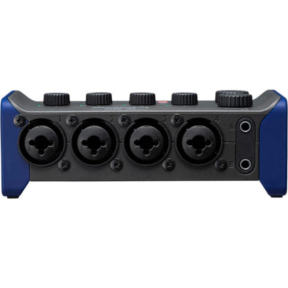Zoom AMS-44 USB Audio Interface for Musicians & Podcasters, with 4 Inputs, 4 Outputs, Loopback, Direct Monitoring, Bus-Powered, for Recording and Streaming on PC, Mac, iOS, and Android