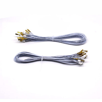Arcity 20 Pcs Arcade Button Wires Harness Cable for Zero Delay USB Encoder PCB with 0.250" 6.3mm Terminals Compatible with Arcade LED Buttons New