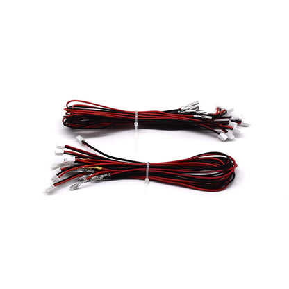 Arcity 20 Pcs Arcade Button Wires Harness Cable for Zero Delay USB Encoder PCB with 0.250" 6.3mm Terminals Compatible with Arcade LED Buttons New