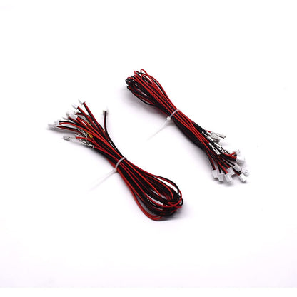 Arcity 20 Pcs Arcade Button Wires Harness Cable for Zero Delay USB Encoder PCB with 0.250" 6.3mm Terminals Compatible with Arcade LED Buttons New