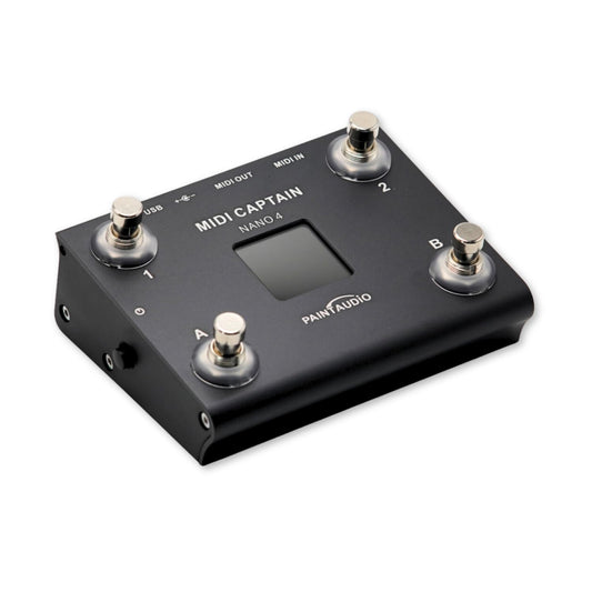 Paint Audio MIDI Captain MINI 6 Foot Controller Multi-Effects Keyboards Synthesizer USB-MIDI DAW DSP Software USB-HID Support Multi-state Switch Cycling(MIDI Captain MINI 6)