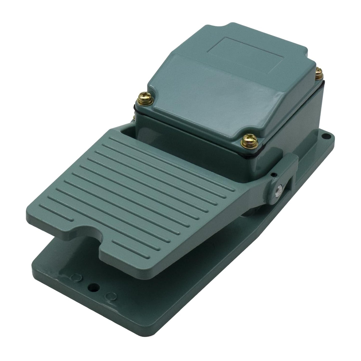 Momentary Foot Pedal Switch,No Cord, SPDT,NO NC,Foot Pedal Switch with Foot Threaded Nonslip Pressure Control Foot Pedal,for Scroll Saw,Drill,Log Splitter