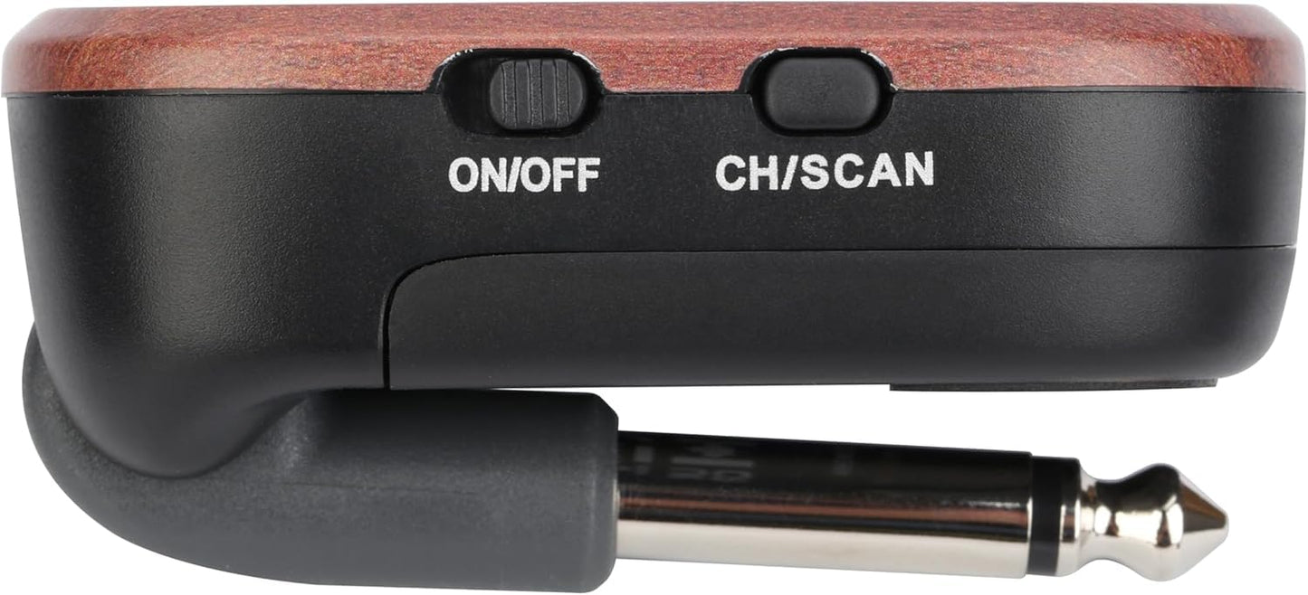 Xvive A58 Wireless Guitar System 5.8GHz Wireless Guitar Transmitter Receiver for Active or Passive Pickup Electric/Acoustic Bass Guitar