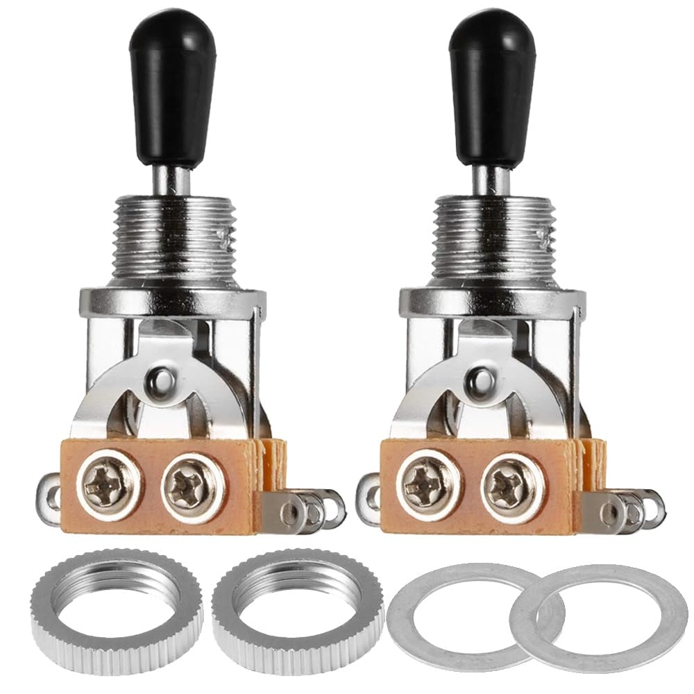 Gebildet 2pcs Momentary Soft Touch Foot Switch Normally Open SPST 2 PIN Stomp Box Push Button Footswitch for Guitar Effect Pedal