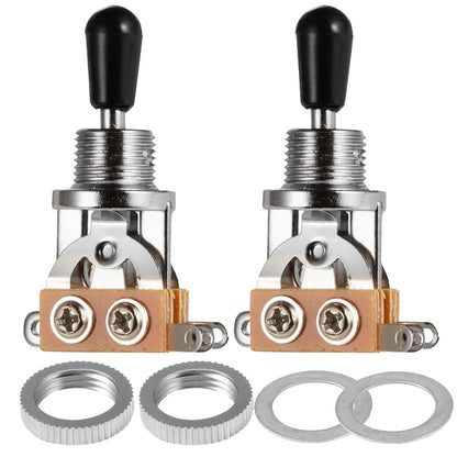 Gebildet 2pcs Momentary Soft Touch Foot Switch Normally Open SPST 2 PIN Stomp Box Push Button Footswitch for Guitar Effect Pedal