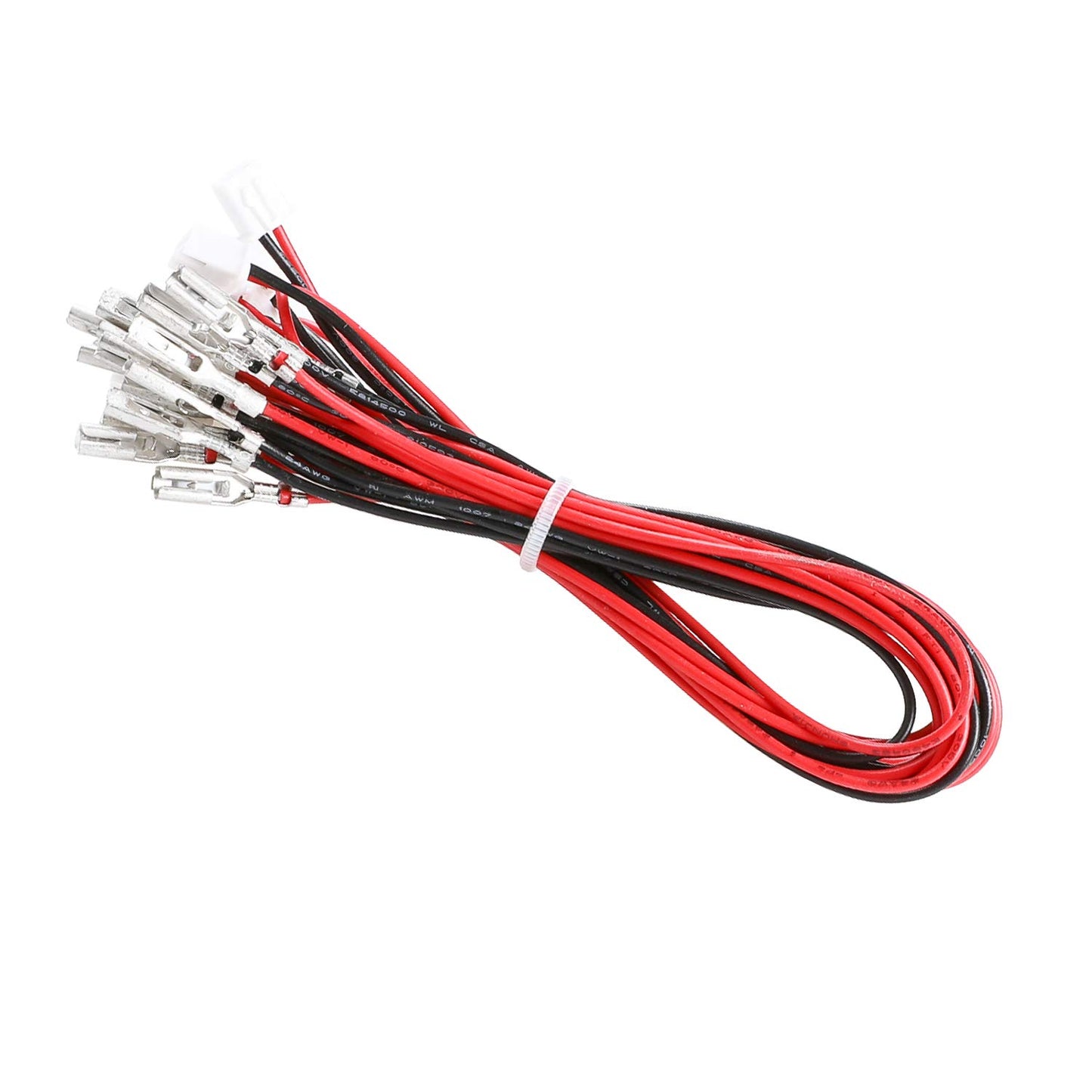 20 Pcs/Lot Zero Delay USB Encoder Jumper Wires Terminals Size 0.110 (2.8mm) Compatible with SANWA Arcade Buttons, Seimitsu, Japan Style Arcade Buttons/JST XH2.54 Plugs to .110