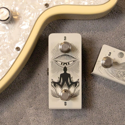 Animus Dual Momentary Footswitch Controller for Guitar Pedals, 1×TRS&2×TS Outputs to Control Up to 3 Pedals, Passive TRS A/B Mapping Switch, Includes TRS Cable(Animus Khaki)
