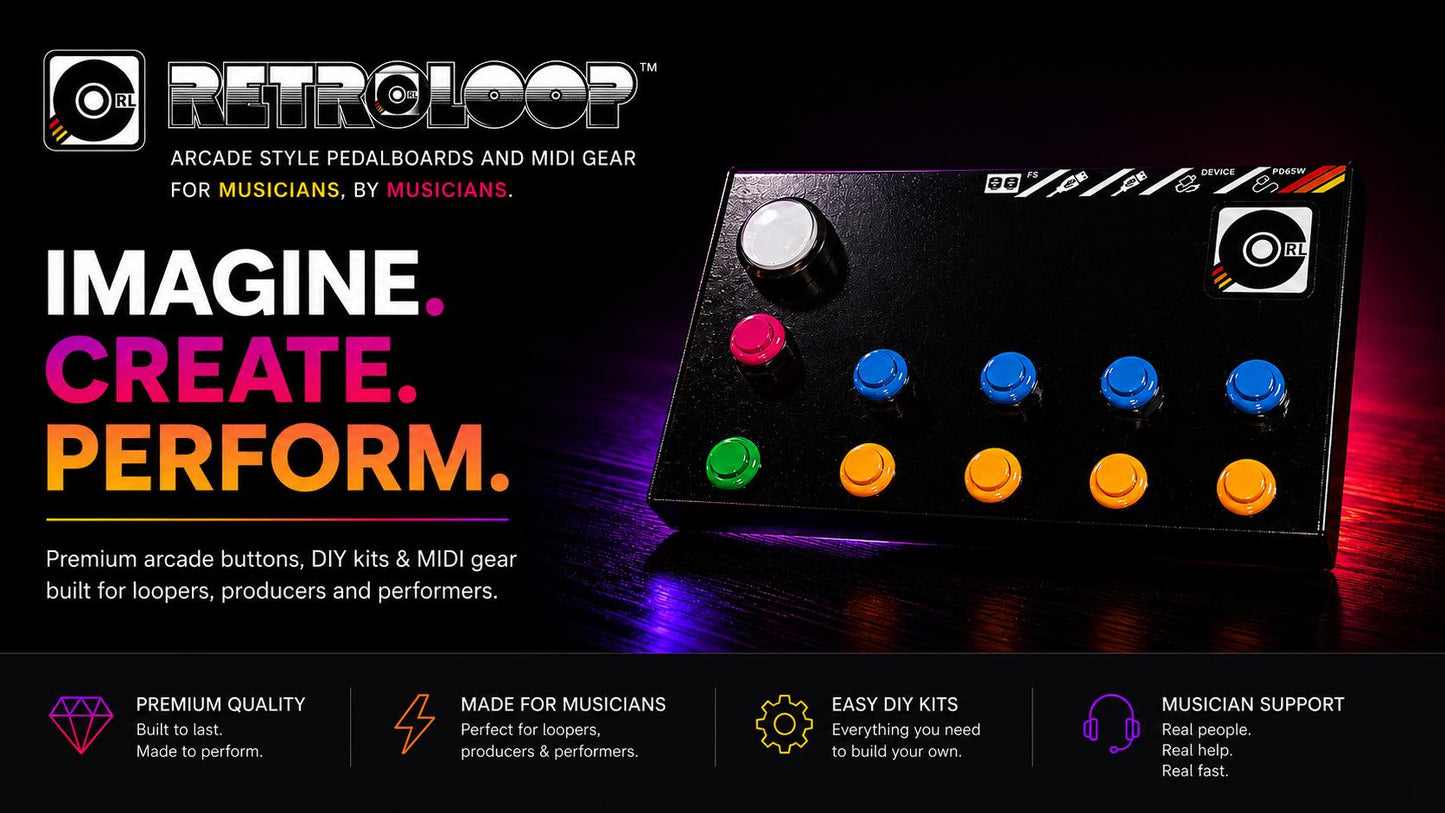 Retroloop USB MIDI Controller